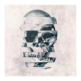 Glitch Skull Mono (Print Only) thumbnail