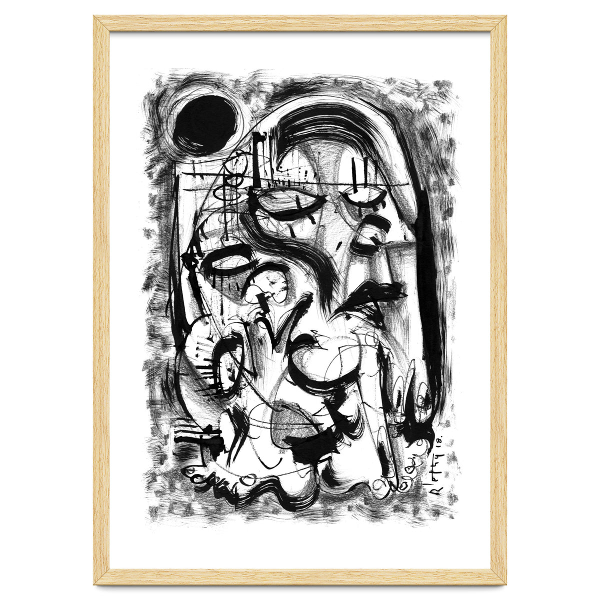 The Witch and Her Sons - b&w