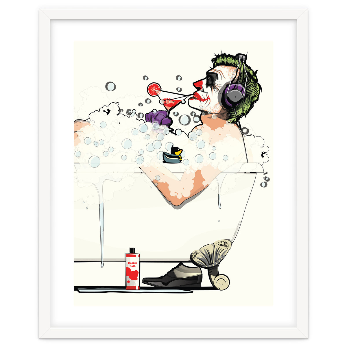 The Joker in the Bath, funny Bathroom Humour