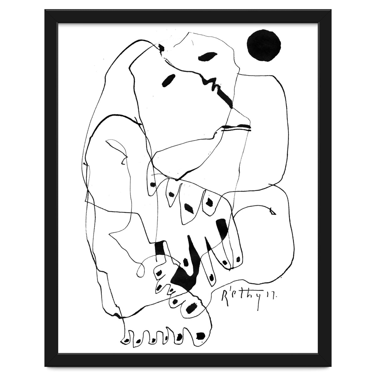 Purification of the Soul - b&w