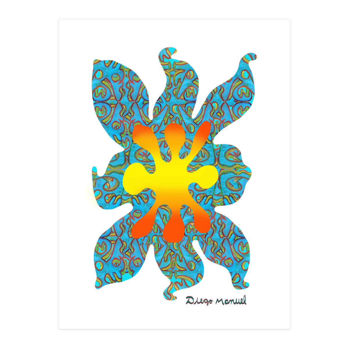 Fuego 61 Copia (Print Only)