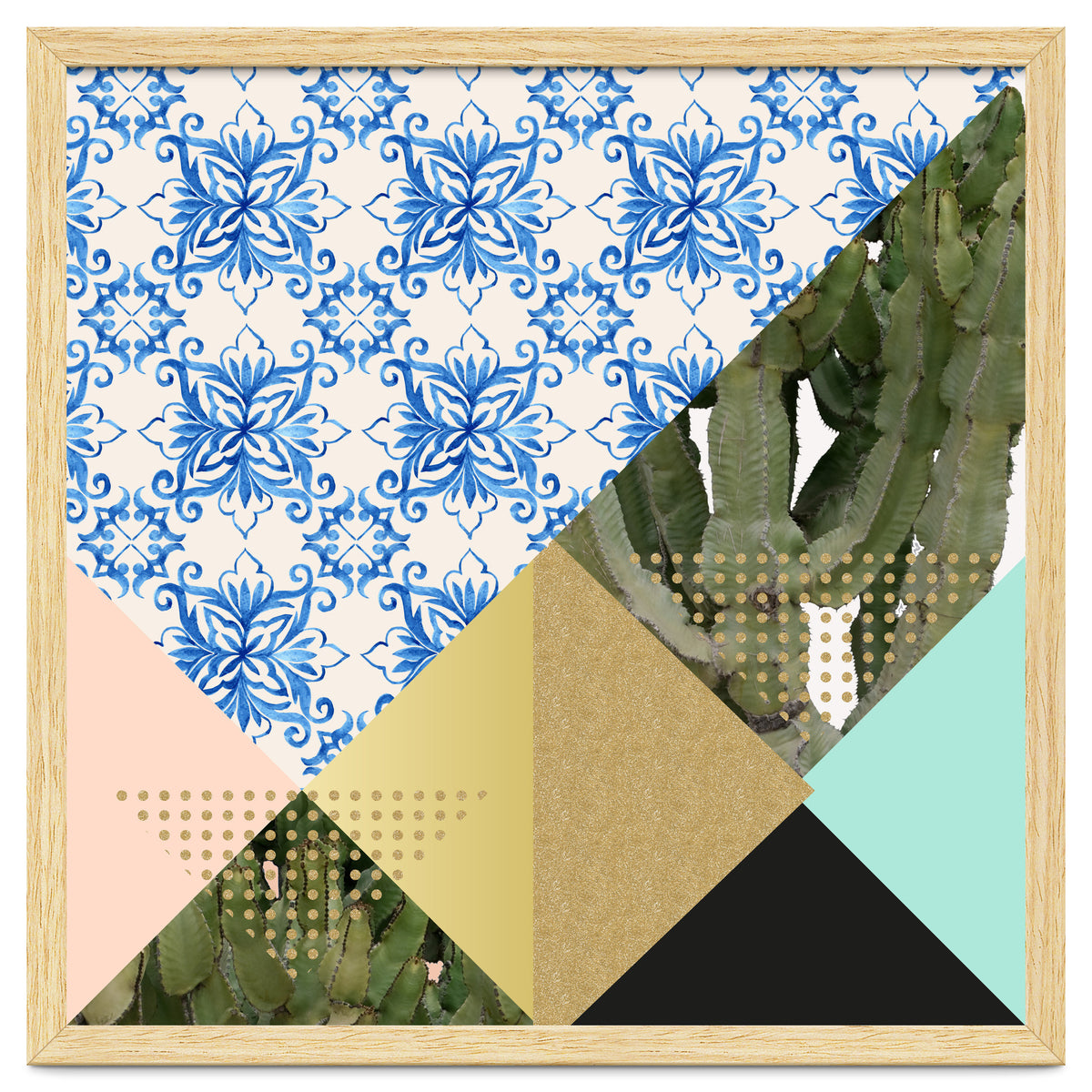 Geometric shapes of patterns and nature I