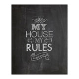 My House, My Rules (Print Only) thumbnail