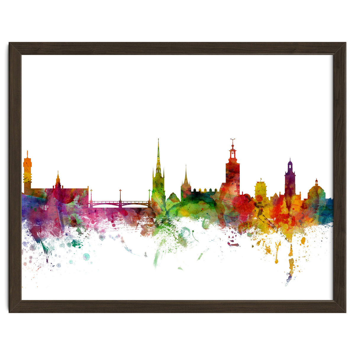 Stockholm Sweden Skyline