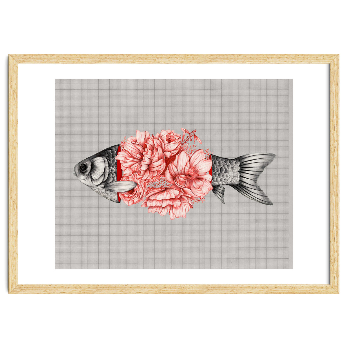 Vintage Tropical Aquarium Fish