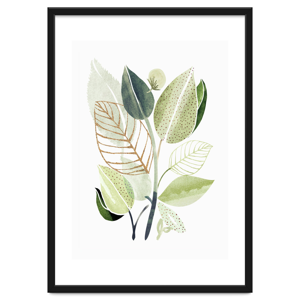 Spring Botanical Collage