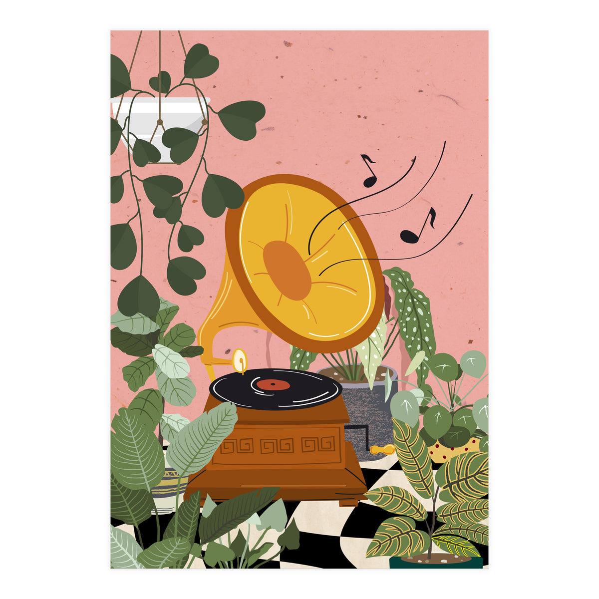Music in My Garden (Print Only)