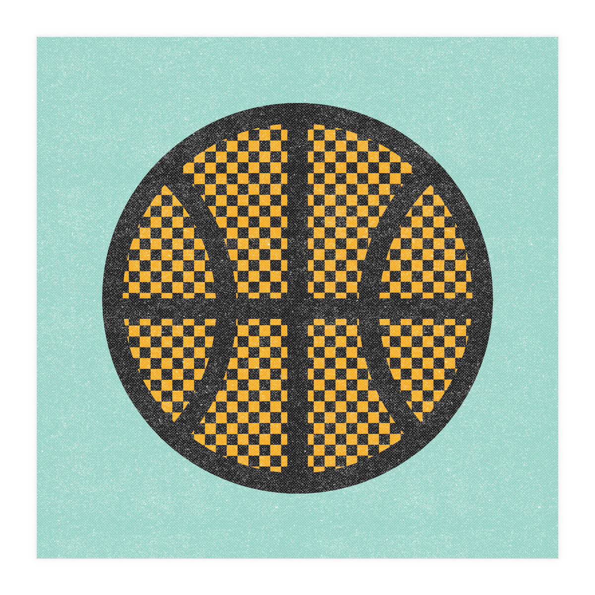 Op Art Basketball (Print Only)