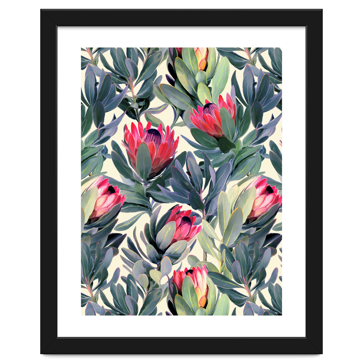 Painted Protea Pattern