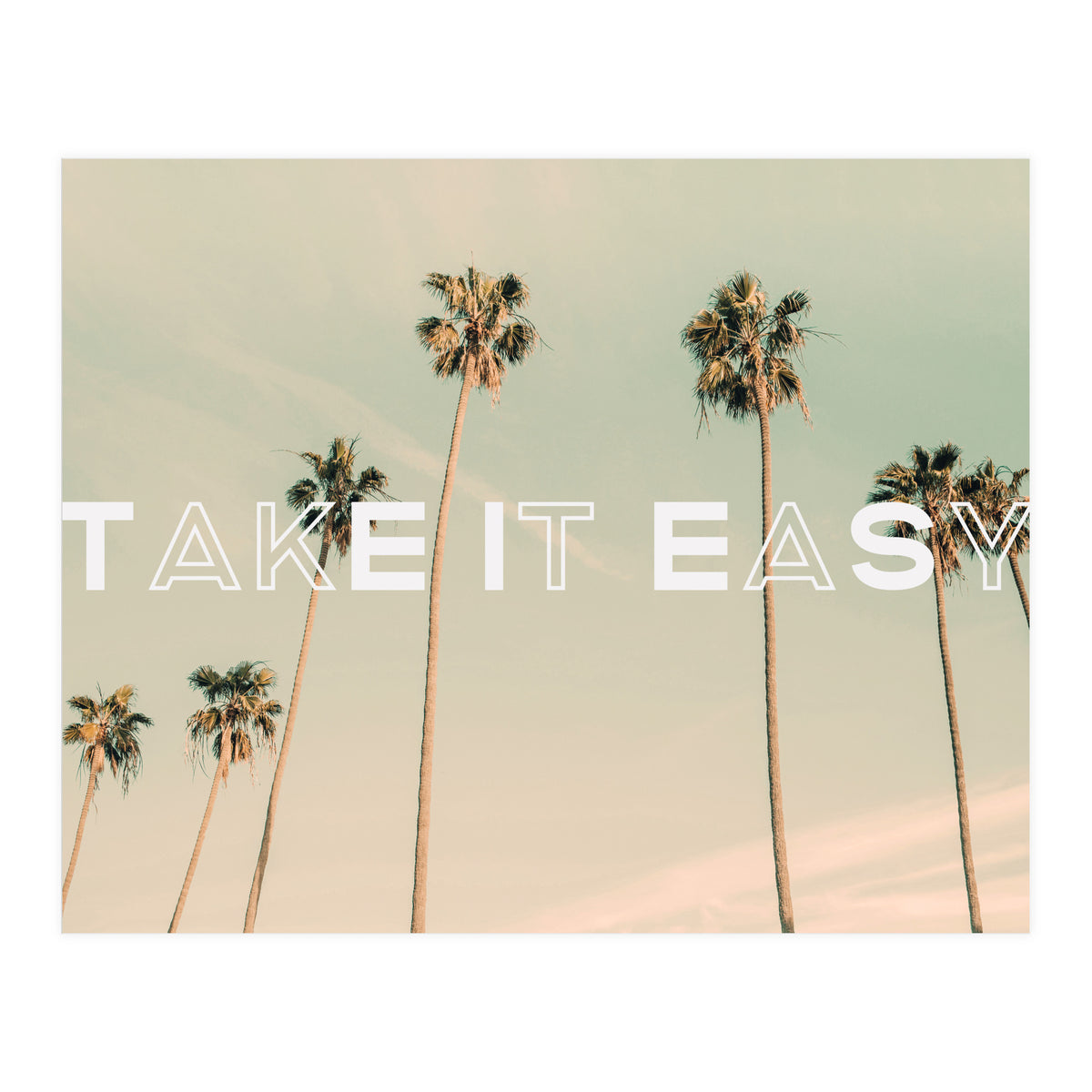 Take It Easy (Print Only)