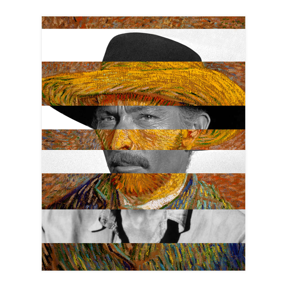 Van Goghs Self Portrait  Lee V (Print Only)