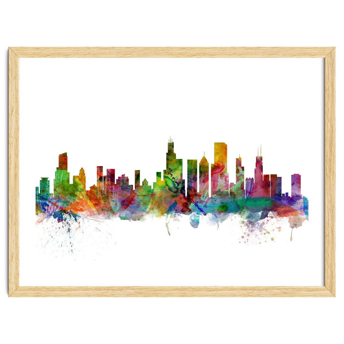 Chicago Illinois Skyline