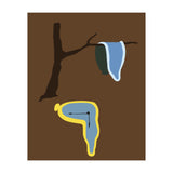 La Persistencia De La Memoria Minimalist (Print Only) thumbnail