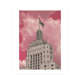 Pink Sky In São Paulo Banespa (Print Only) thumbnail