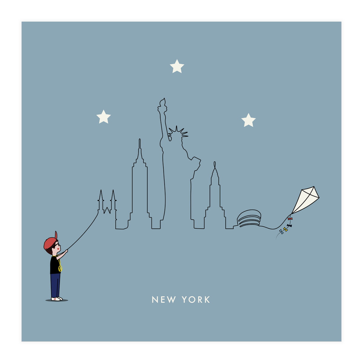 Kein Design New York Boy (Print Only)