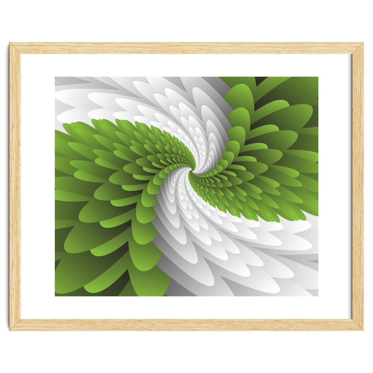 Green Majestic Wings