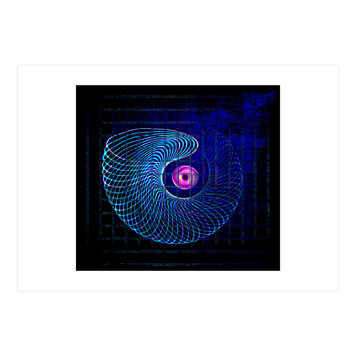 Illuminated helix #5 (Print Only)
