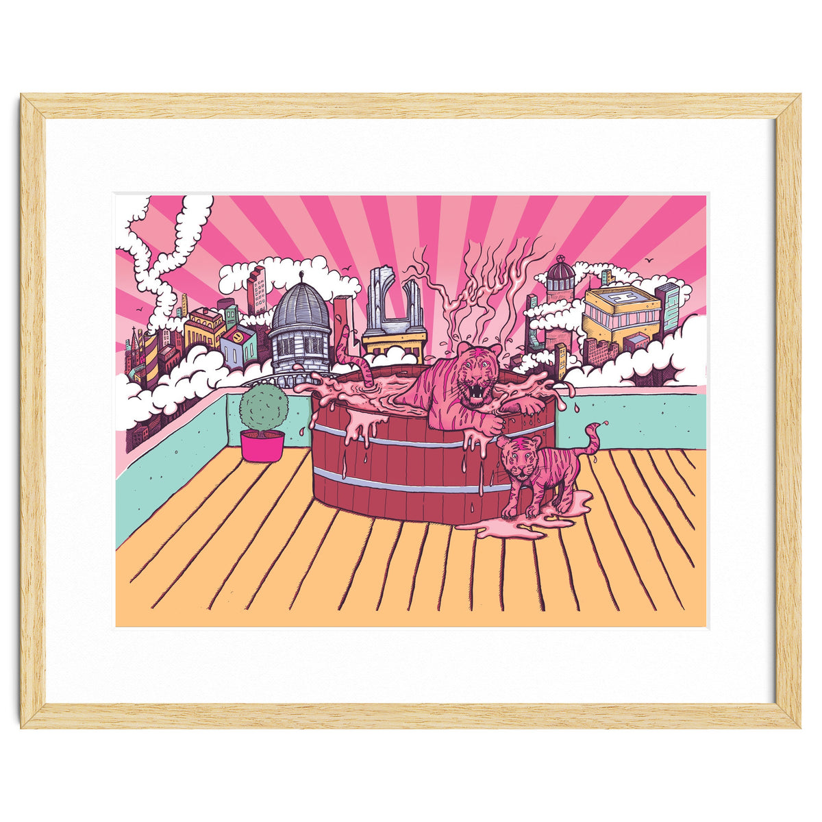 Strawberry Tigers Rooftop Jacuzzis Abbeydale Brewery x Lewy  12.4% ABV Strawberry, Chocolate, Smoked, Cherry Wood-chipped, Imperial Dessert Stout.