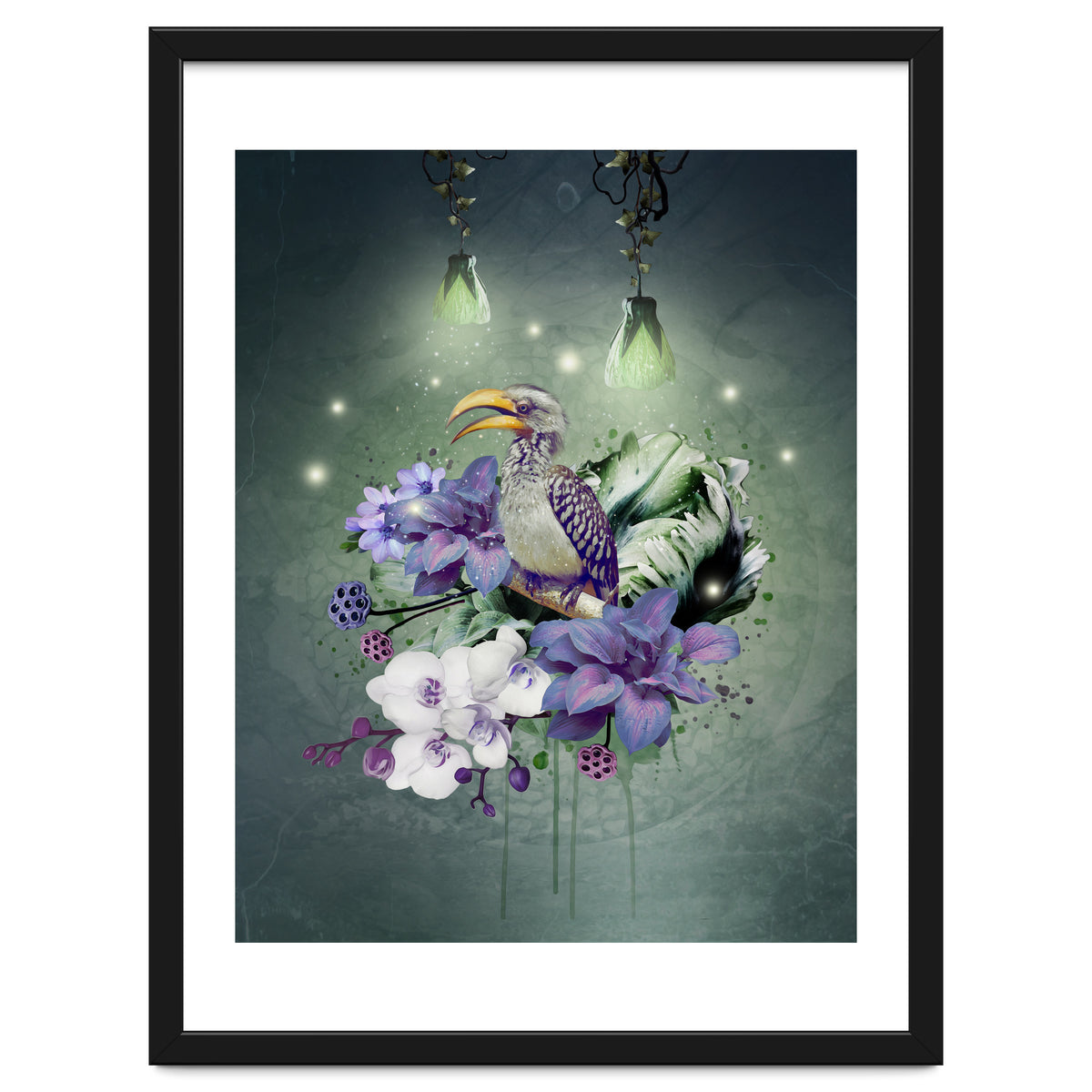 Floral Magic Hornbill