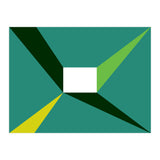 Geometric Shapes No. 27 - green, yellow & lime (Print Only) thumbnail