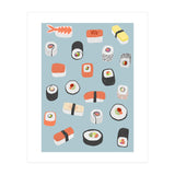 Sushi Roll Maki Nagiri Food Art (Print Only) thumbnail