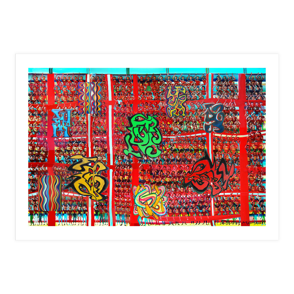 Gran Hinchada Roja 4 (Print Only)