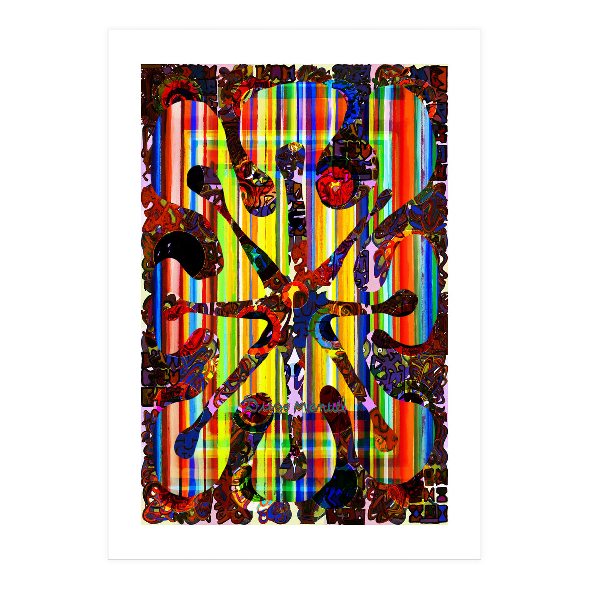 Fuego Y Graffiti 72 (Print Only)