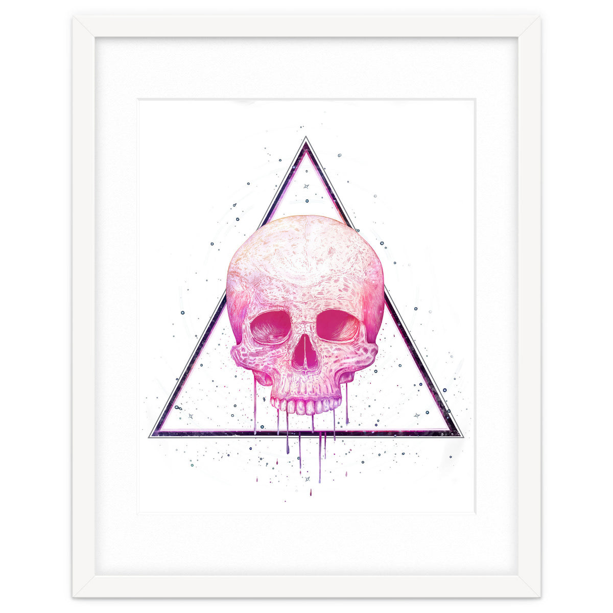 Skull In Triangle