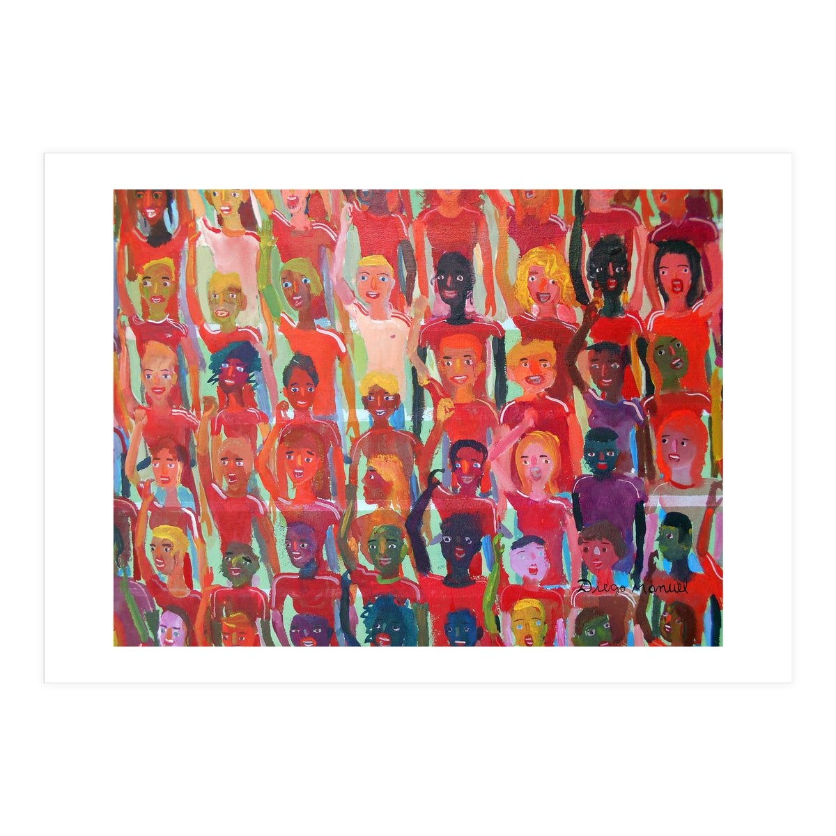 Hichada Roja Detalle 4 (Print Only)