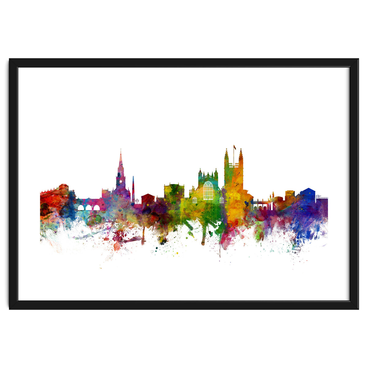 Bath England Skyline Cityscape