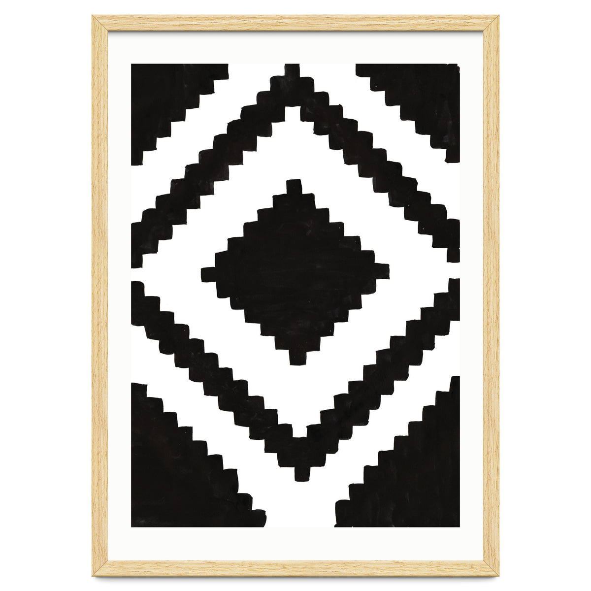 Patterns Aztec Black