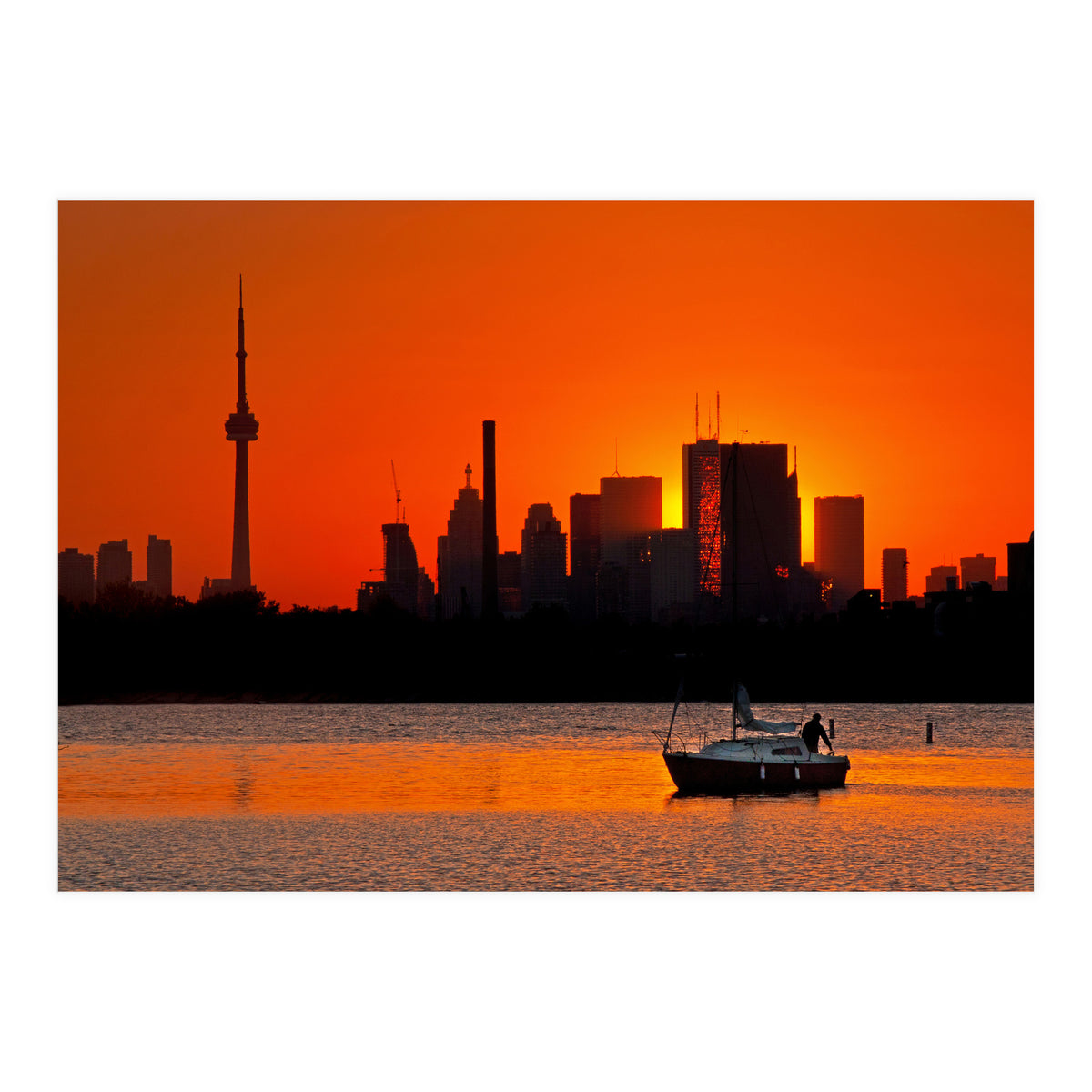 Sunset Sail (Print Only)