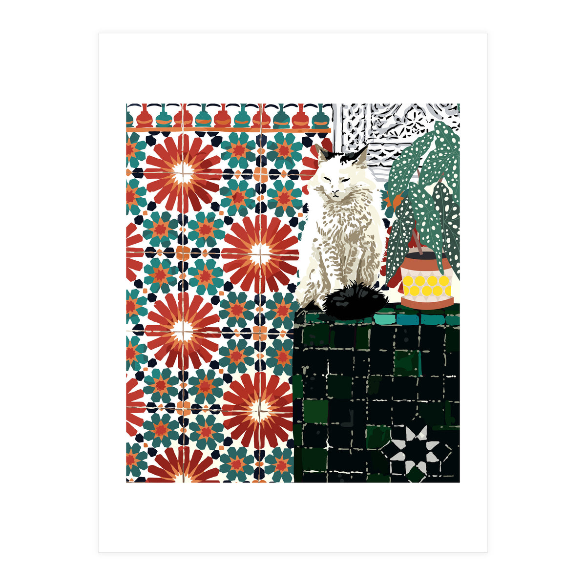 Bohemian Cat (Print Only)