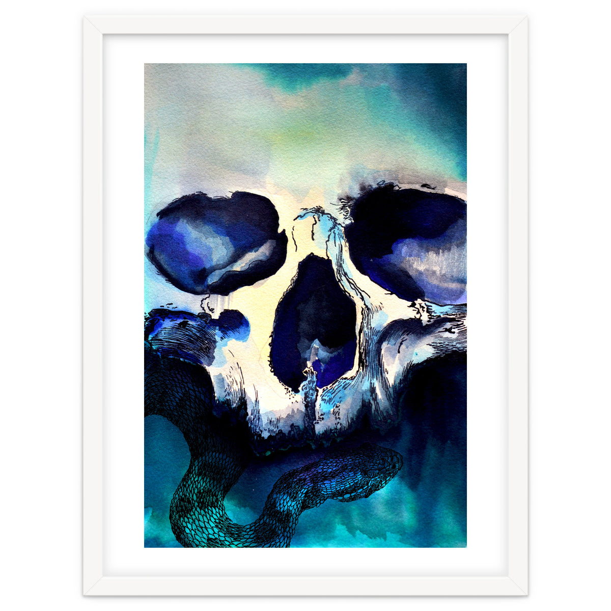 Blue Skull