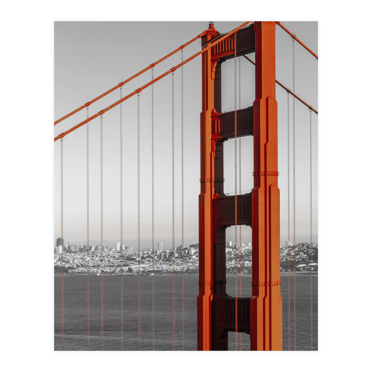 SAN FRANCISCO Golden Gate Bridge  (Print Only)