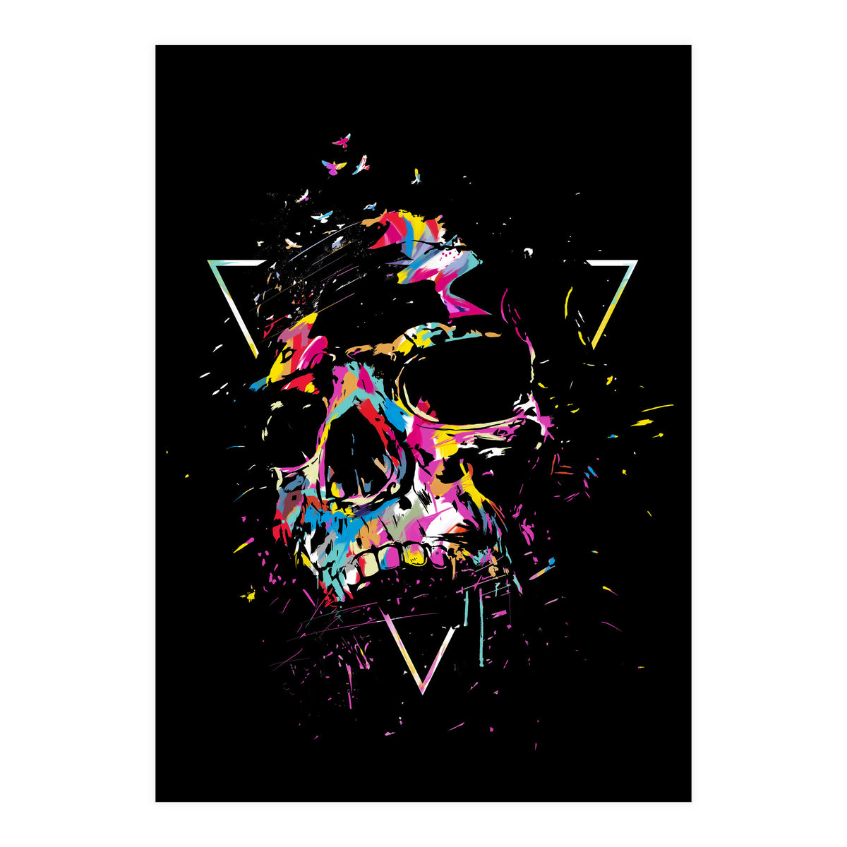 Skull X (Print Only)
