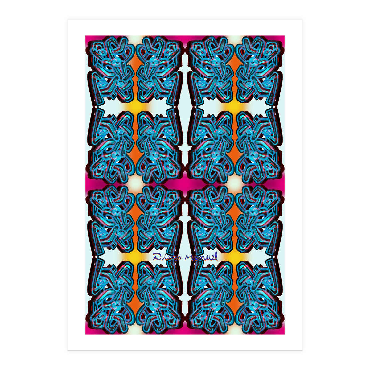 Formas Lenguas Y Ojos E (Print Only)