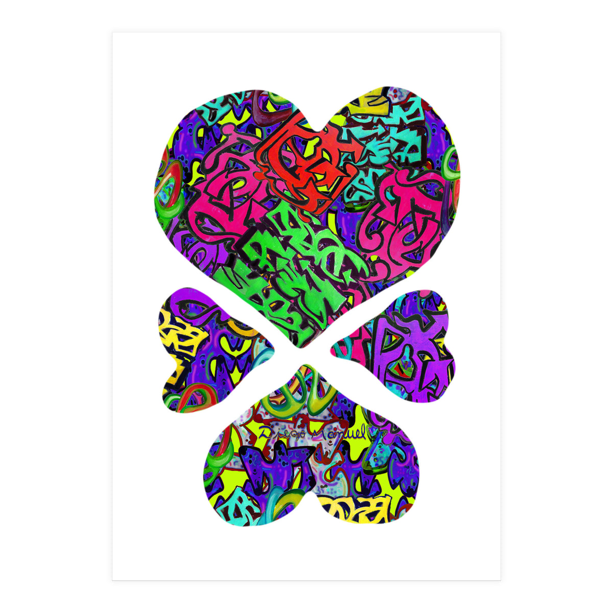 4 Corazones 12 (Print Only)