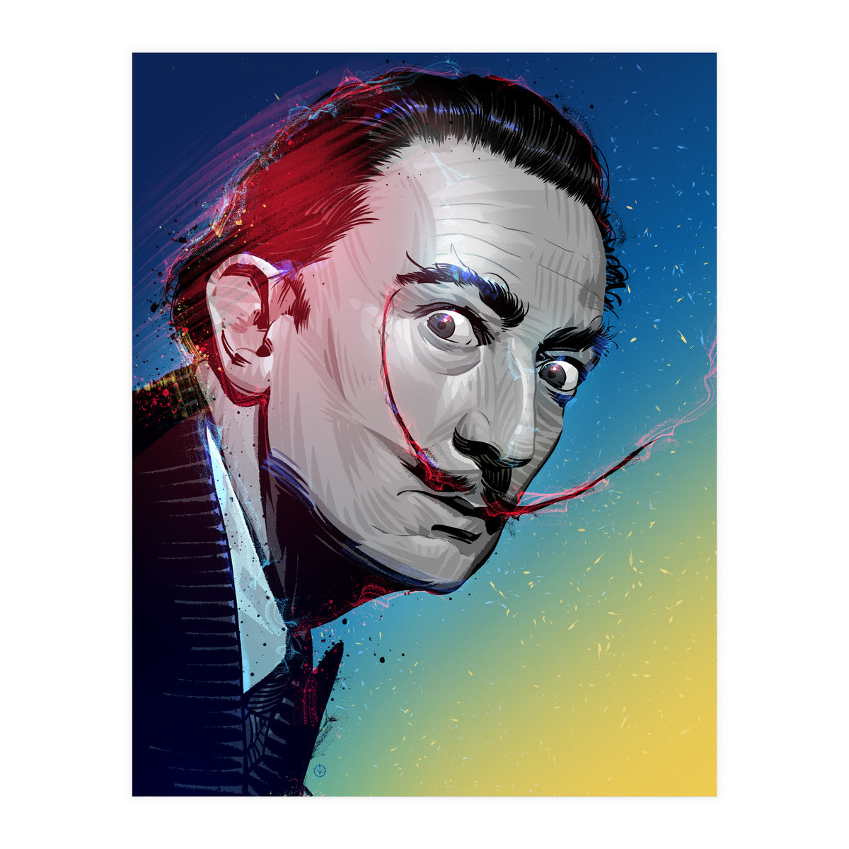 Salvador Dali (Print Only)