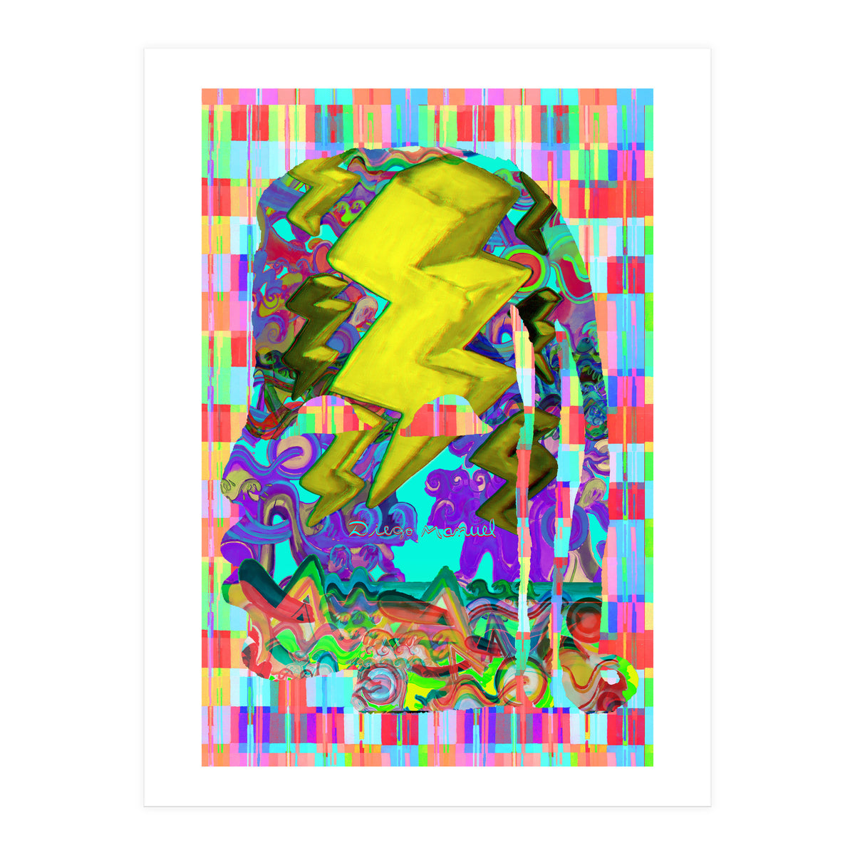 Abstracto Pop Nuevo B Nuevo 6 (Print Only)