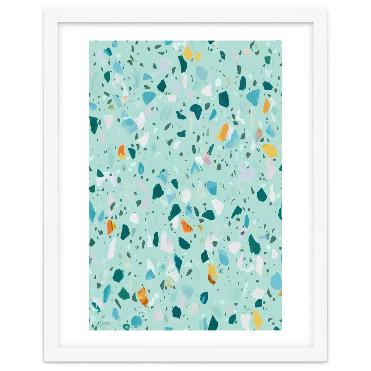Blue Terrazzo