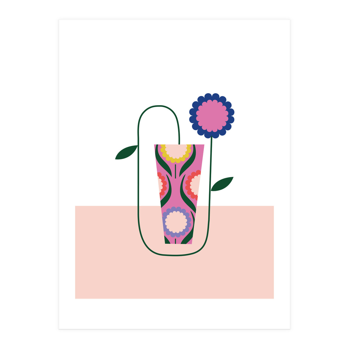 Strange Flower Rgb  (Print Only)