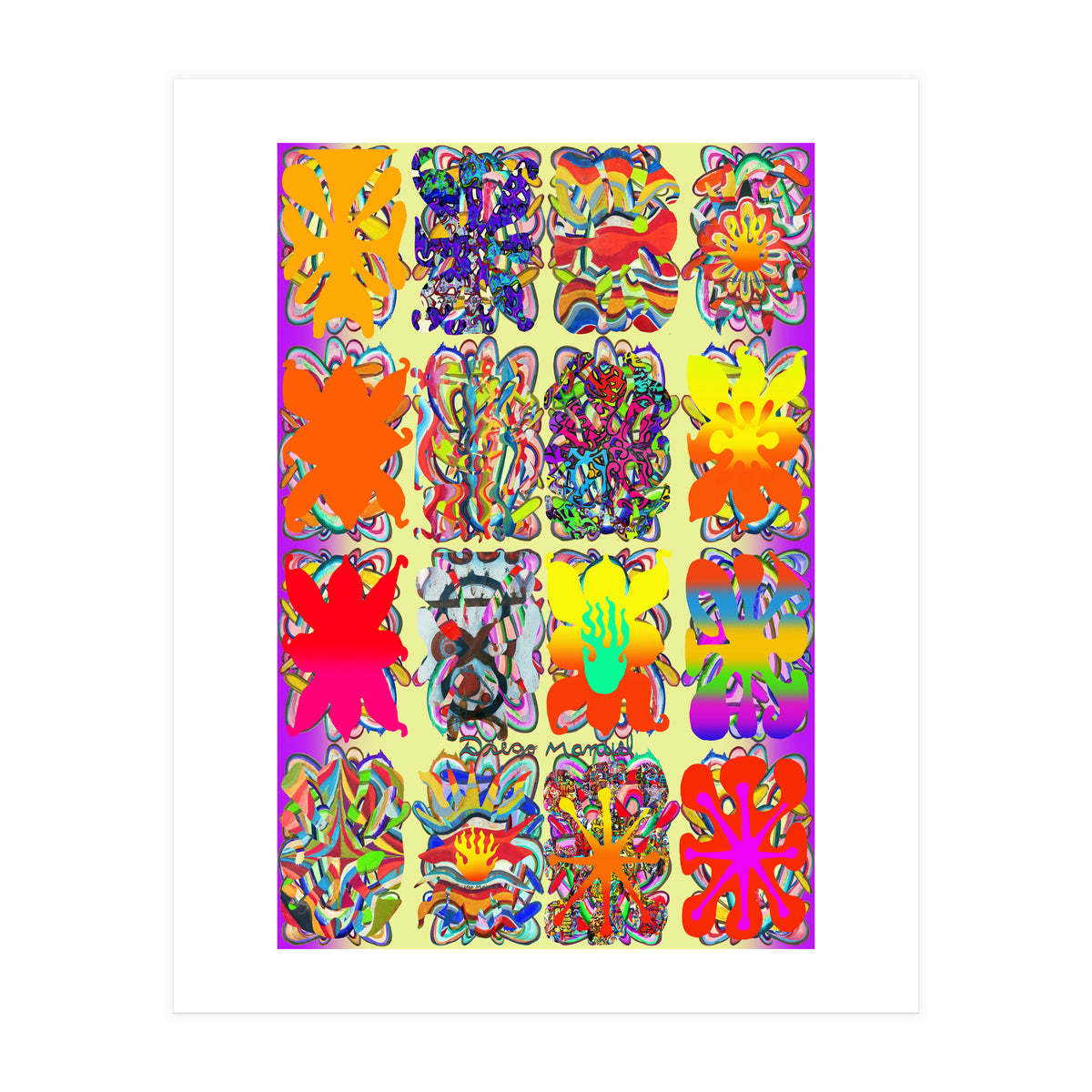 Pop Abstract 2023 Tapiz 59 (Print Only)