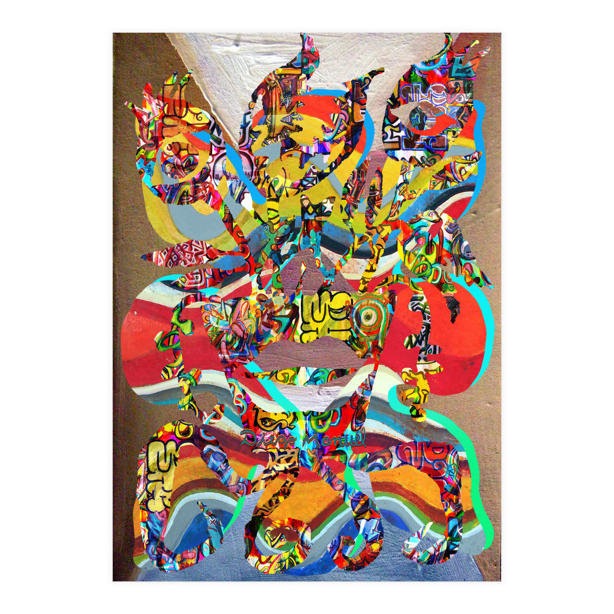 Pop Abstract Escena 2023 27 (Print Only)