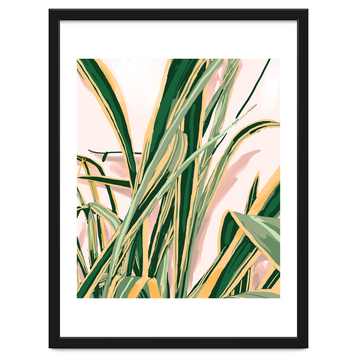 Blush Botanical Unfolding