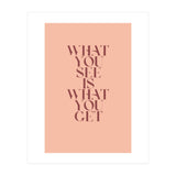 WHAT YOU SEE - Color (Print Only) thumbnail