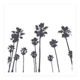 Palms & Sunset-Minimal B&W (Print Only) thumbnail