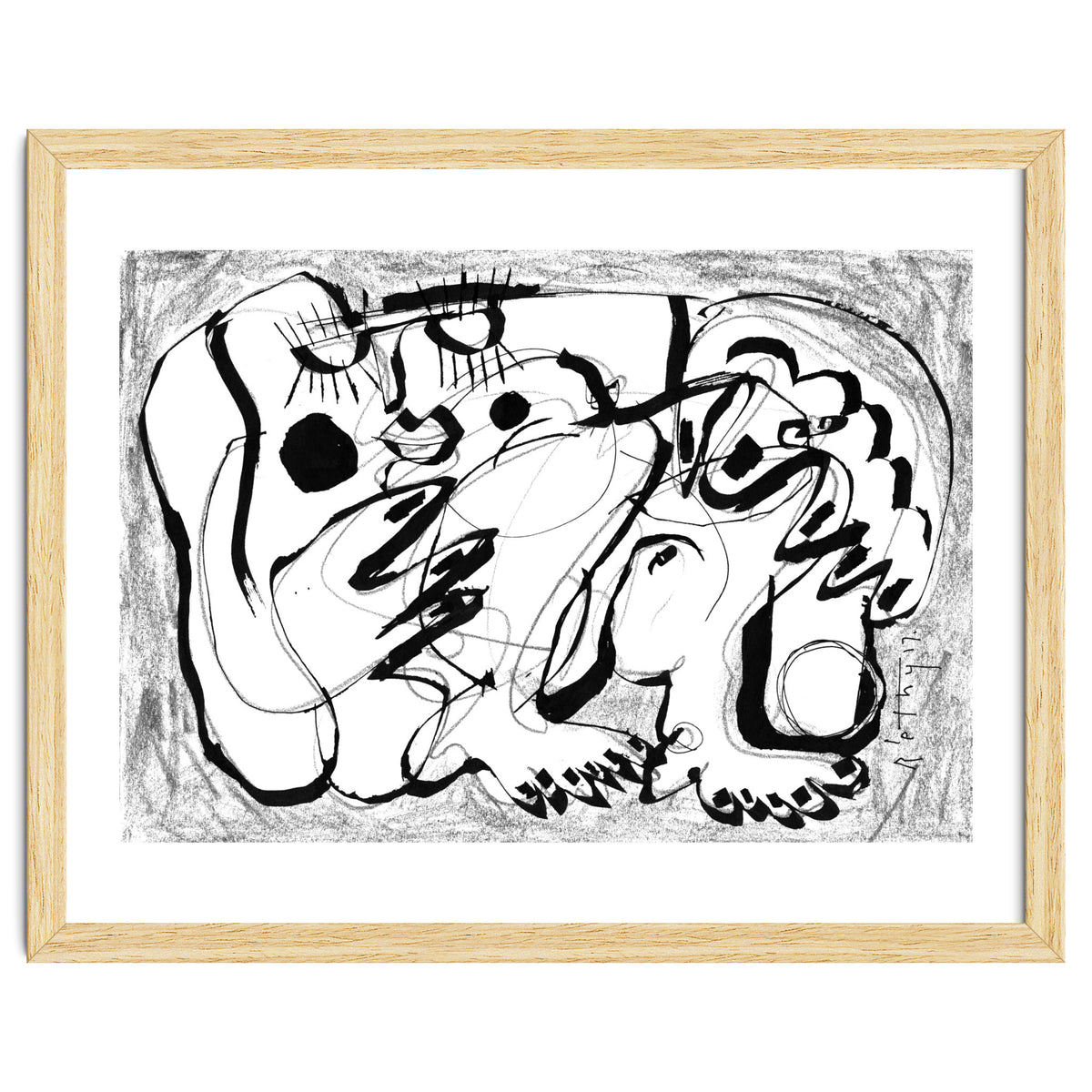 Female Nude no. 02 - b&w