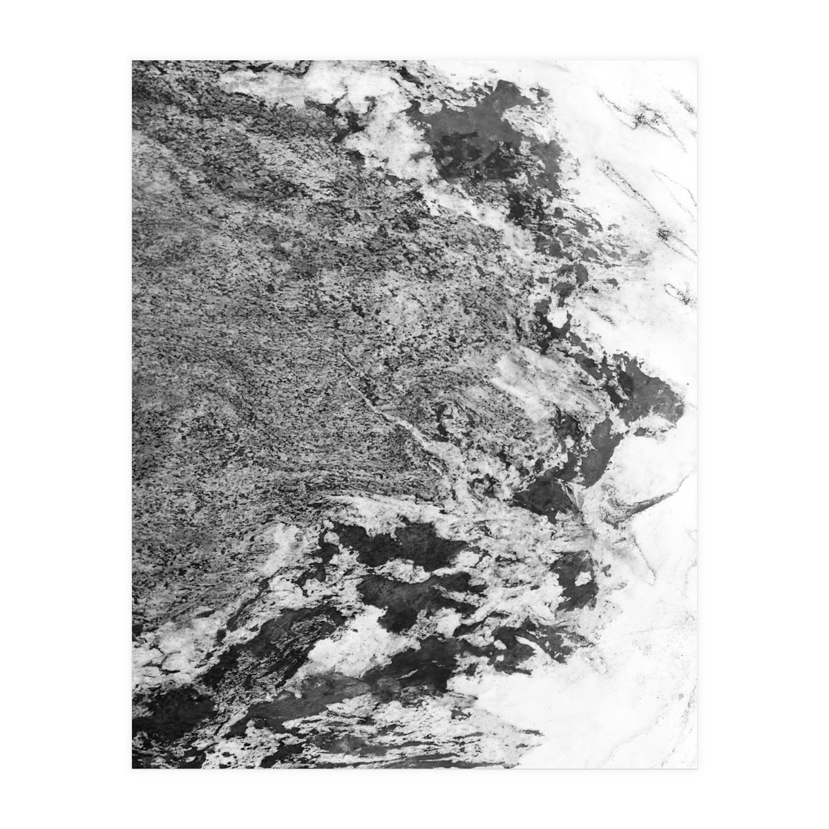 Marble Mountain Black and White I (Print Only)