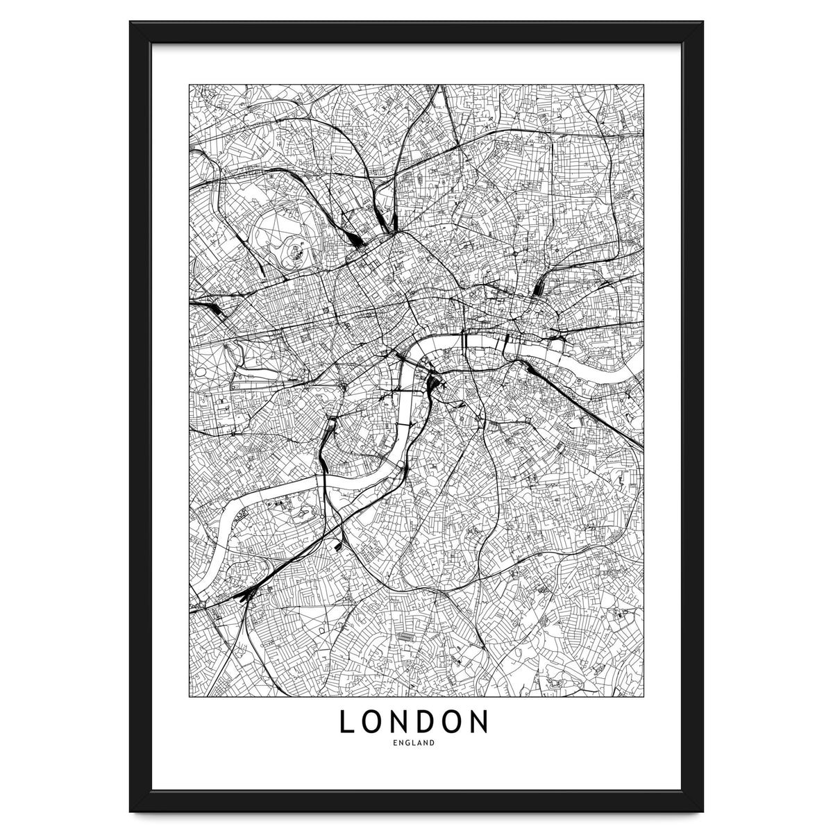 London White Map